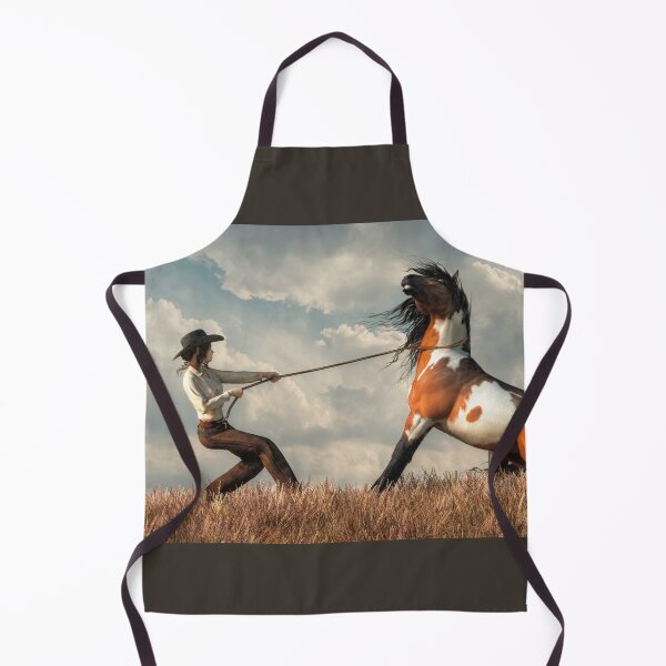 Item preview, Cowgirl Taming a Horse designed and sold by Daniel Eskridge.