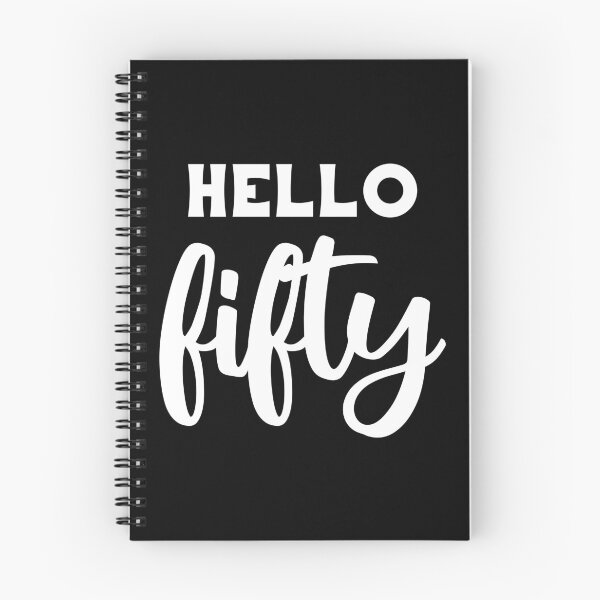 Item preview, Hello Fifty III - 50th Birthday Gift designed and sold by Lemon Pepper.