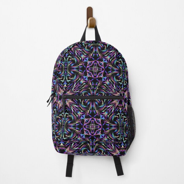 Item preview, Geometrical fractal art of rectangles and fixtures of parallel structures and saturated colors 22 designed and sold by Shape-And-Color.
