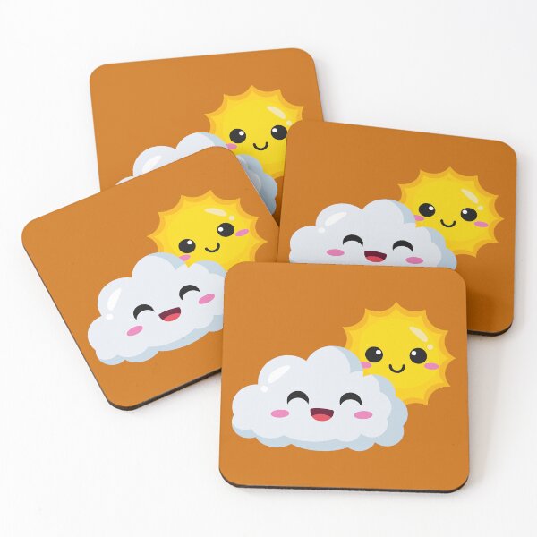 Item preview, Kawaii Sun and Cloud designed and sold by cutieotter.