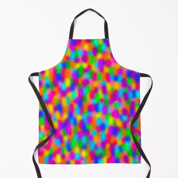 Item preview, Psychedelic Rainbow Polka Dot Color Blend, Large Sized Non-Repeating Image designed and sold by Nicolette Olivier.