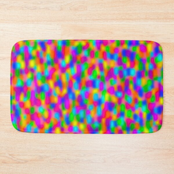 Item preview, Psychedelic Rainbow Polka Dot Color Blend, Large Sized Non-Repeating Image designed and sold by Nicolette Olivier.
