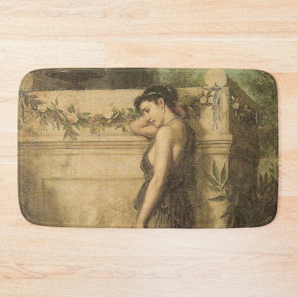 Item preview, Forlorn woman vintage art in Greek style designed and sold by Vintage Designs +.