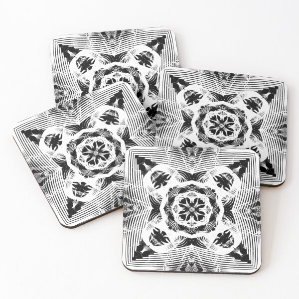 Item preview, Geometrical fractal art of rectangles and fixtures of parallel structures and saturated colors 28 designed and sold by Shape-And-Color.