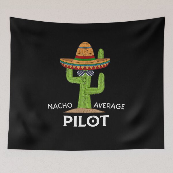 Item preview, Fun Funny pilot Humor Gifts, Funny Cactus illustration distressed Design Meme Saying pilot Dad Husband Christmas Fathers Day Gift designed and sold by xlnv.