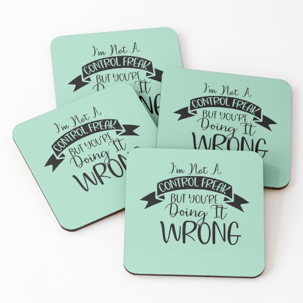 Item preview, I'm not a Control Freak... BUT you're doing it all wrong! - Funny quote designed and sold by SunnyDayStyle.