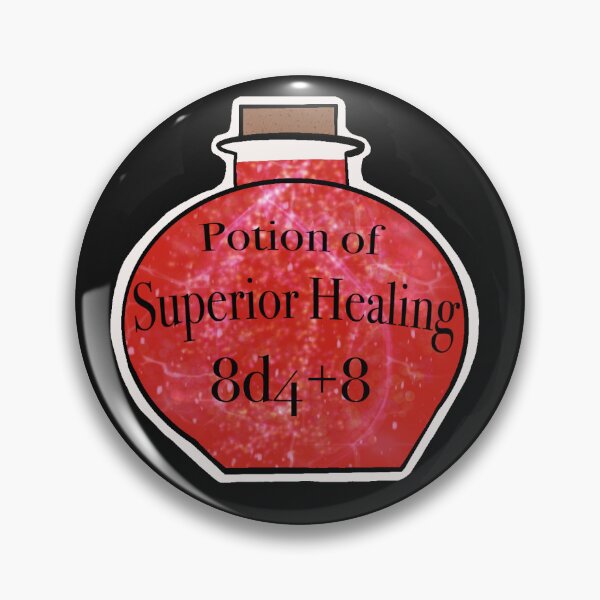 Item preview, Potion of Superior Healing designed and sold by Joy Preiser.