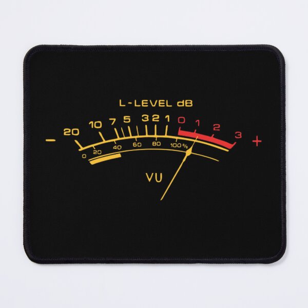 Item preview, Retro Vu Meter For Audio Technicians And Sound Engineers designed and sold by Funwithmusic.