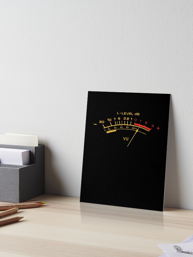 Vu Meter Canvas Prints for Sale