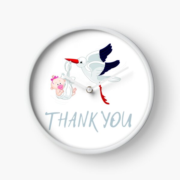 Item preview, Happy birthday Thank you Stork Baby designed and sold by imhae.