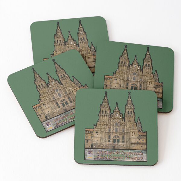 Artikelvorschau, Buen Camino Peregrino Santiago Compostela Way Scallop Arrow Cathedral entworfen und verkauft von Brasilia.