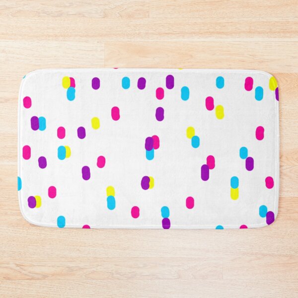 Item preview, Psychedelic Rainbow Polka Dot Candy, Large Sized Non-Repeating Image designed and sold by Nicolette Olivier.
