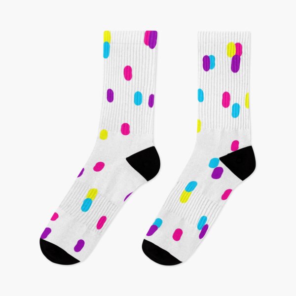 Item preview, Psychedelic Rainbow Polka Dot Candy, Large Sized Non-Repeating Image designed and sold by Nicolette Olivier.