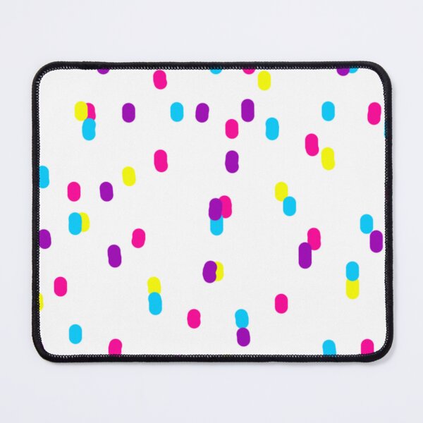 Item preview, Psychedelic Rainbow Polka Dot Candy, Large Sized Non-Repeating Image designed and sold by Nicolette Olivier.