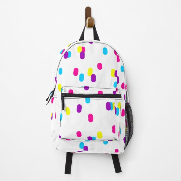 Item preview, Psychedelic Rainbow Polka Dot Candy, Large Sized Non-Repeating Image designed and sold by Nicolette Olivier.