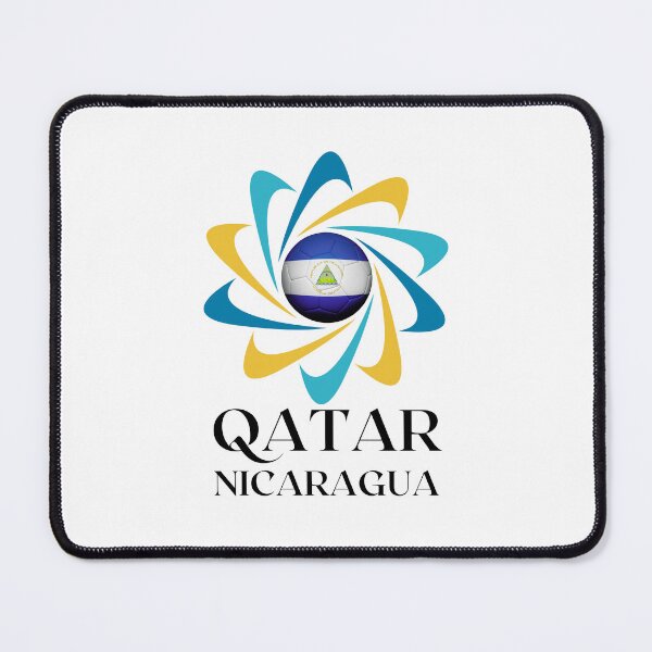 Item preview, Qatar Football soccer team Nicaragua designed and sold by DesignsbyMona.