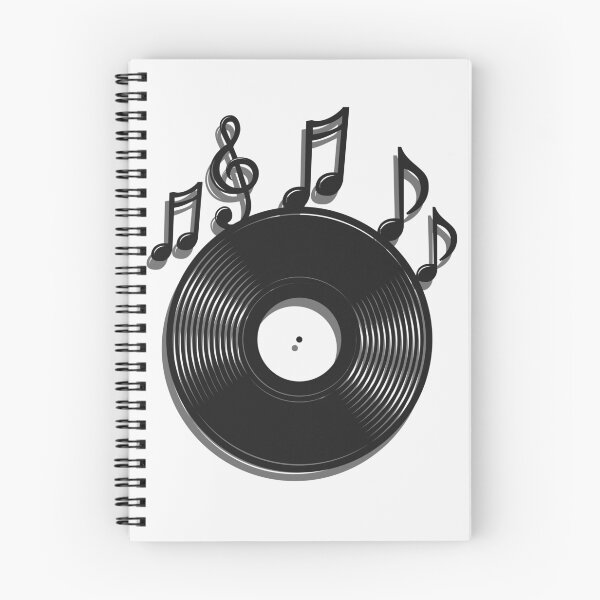 Item preview, Vinyl Record LP - Music Notes designed and sold by RoninUnknown.