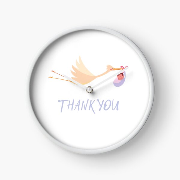 Item preview, Happy birthday Thank you Stork Baby designed and sold by imhae.