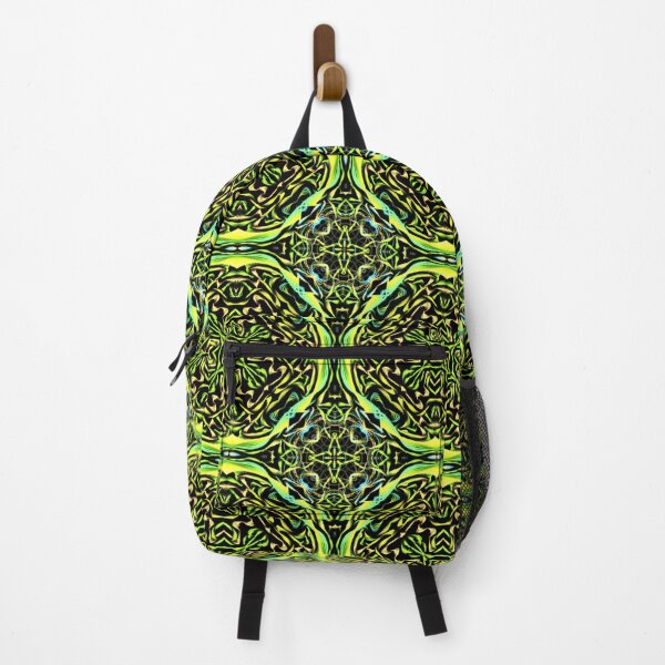 Item preview, Geometrical fractal art of rectangles and fixtures of parallel structures and saturated colors 35 designed and sold by Shape-And-Color.