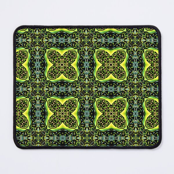 Item preview, Geometrical fractal art of rectangles and fixtures of parallel structures and saturated colors 36 designed and sold by Shape-And-Color.