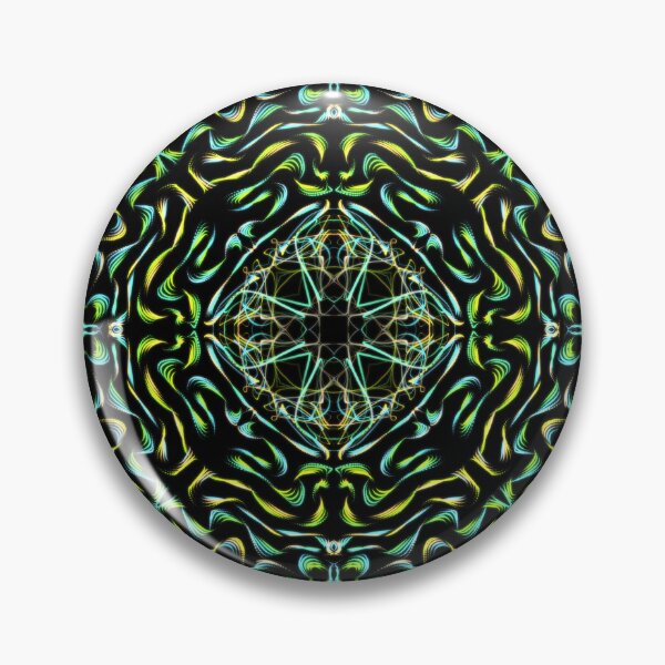 Item preview, Geometrical fractal art of rectangles and fixtures of parallel structures and saturated colors 38 designed and sold by Shape-And-Color.