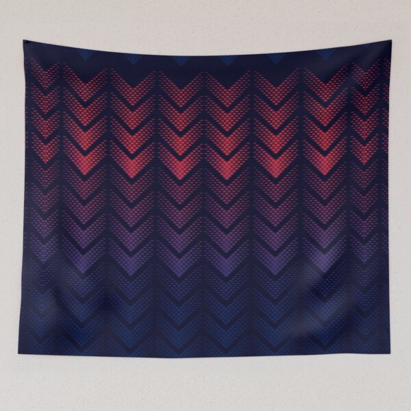 Item preview, Modern red and purple gradient arrows designed and sold by TheHotIgloo.