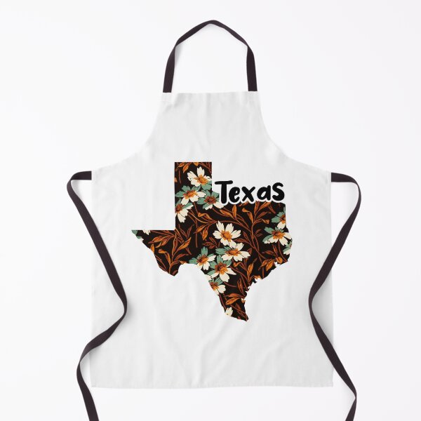 Item preview, Floral Map of USA States Texas - Map of Texas designed and sold by AmethystMurad.