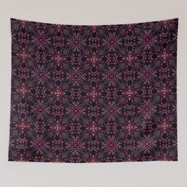 Item preview, Geometrical fractal art of rectangles and fixtures of parallel structures and saturated colors 39 designed and sold by Shape-And-Color.