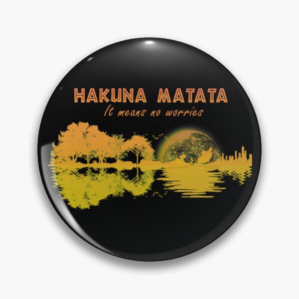 Item preview, Hakuna Matata It Means No Worries Guirta-Limited Edition | Gift Perfect designed and sold by eulacaviu.