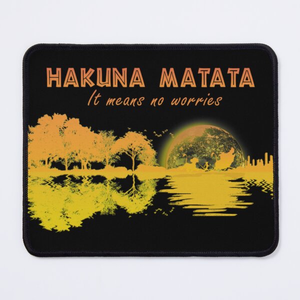 Item preview, Hakuna Matata It Means No Worries Guirta-Limited Edition | Gift Perfect designed and sold by eulacaviu.