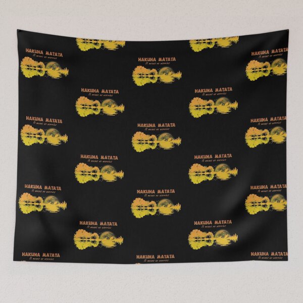 Item preview, Hakuna Matata It Means No Worries Guirta-Limited Edition | Gift Perfect designed and sold by eulacaviu.