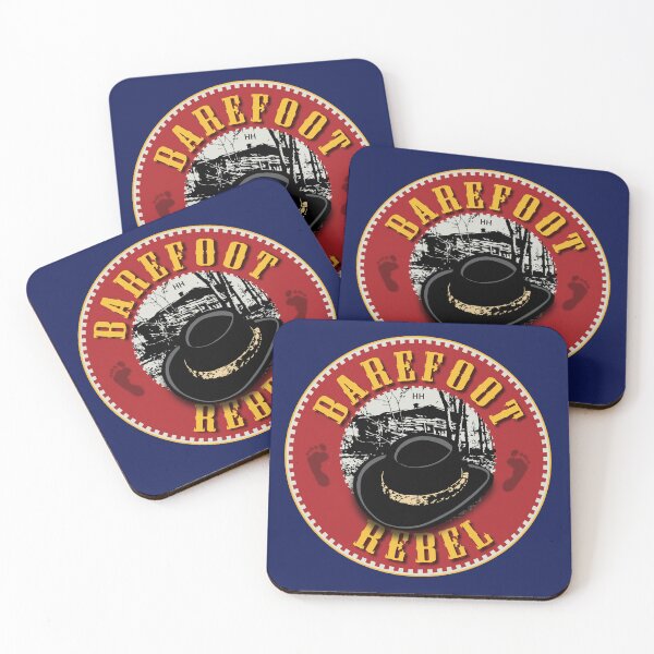 Item preview, Barefoot Rebel Color Logo designed and sold by Armando65.
