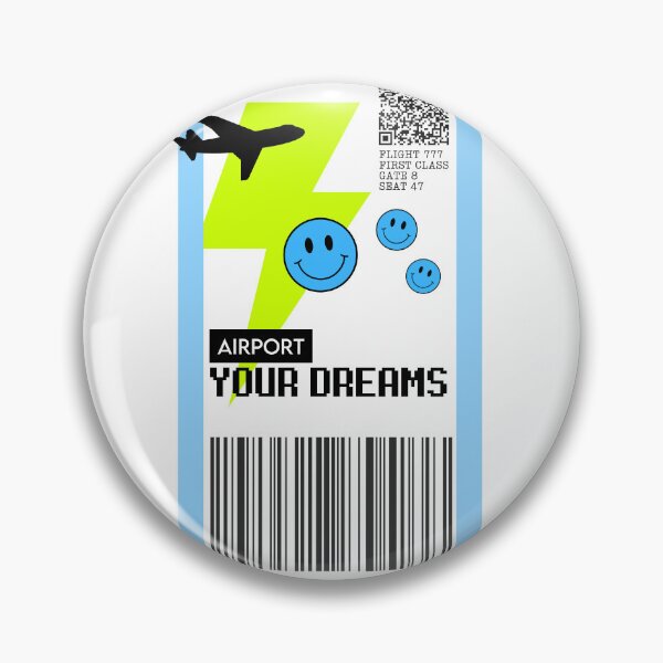 Item preview,  A ticket to your dreams preppy blue designed and sold by SUUSCK ★.