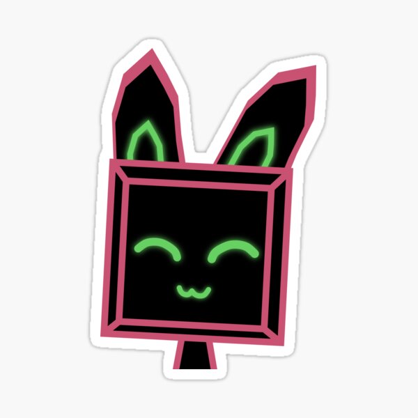 cute alien bunny happy smiles Sticker