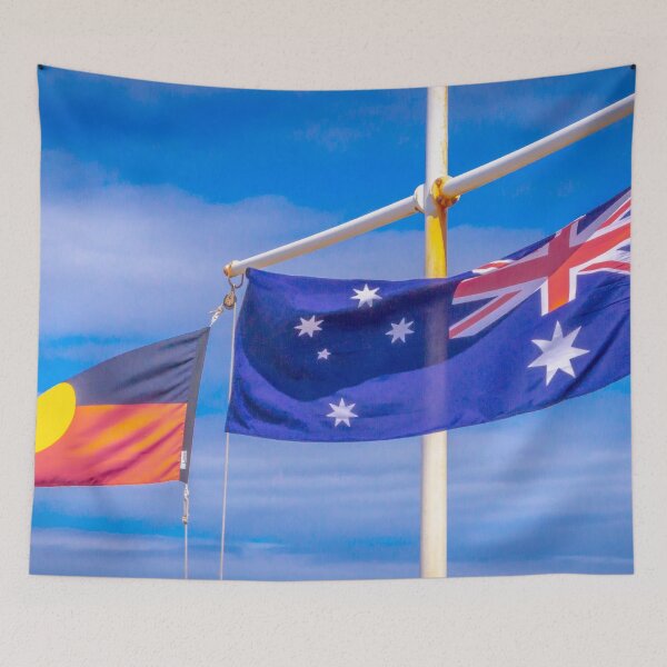 Item preview, Flags of a Nation on Australia Day. designed and sold by Steven Jodoin.