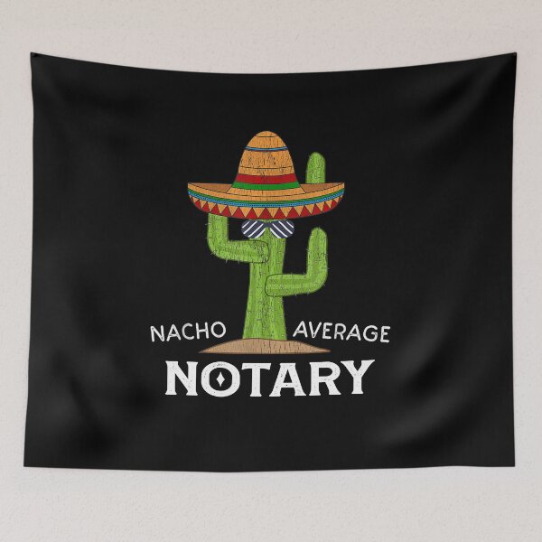 Item preview, Fun Funny notary Humor Gifts, Funny Cactus illustration distressed Design Meme Saying notary Dad Husband Christmas Fathers Day Gift designed and sold by xlnv.
