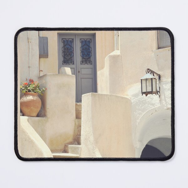 Item preview, Santorini Architecture | Charming House in Greek Street designed and sold by CarolinaReina.