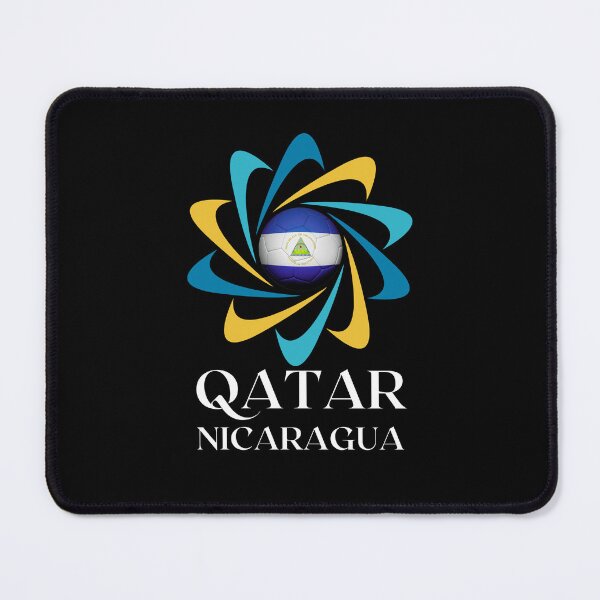 Item preview, Qatar Football soccer team Nicaragua designed and sold by DesignsbyMona.