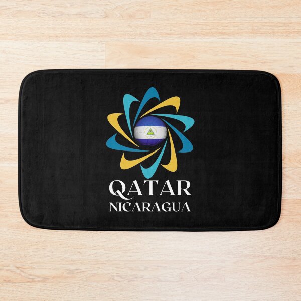 Item preview, Qatar Football soccer team Nicaragua designed and sold by DesignsbyMona.