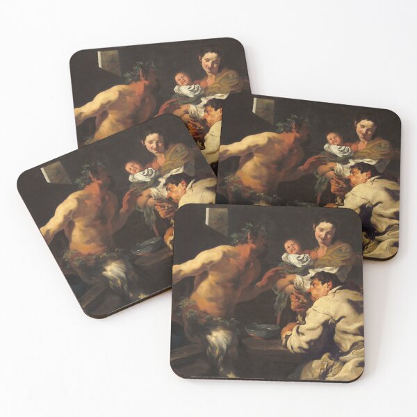 Item preview, The Satyr and the Peasant | Johann Liss | 1626 Renaissance Greek Mythology Art designed and sold by CJET.