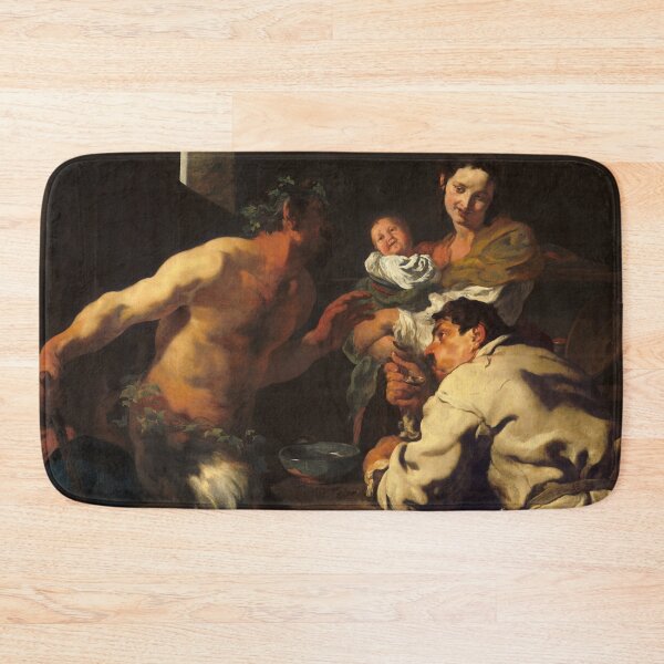 Item preview, The Satyr and the Peasant | Johann Liss | 1626 Renaissance Greek Mythology Art designed and sold by CJET.
