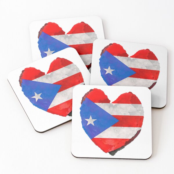 Item preview, Puerto Rico Flag Art - Puerto Rican Love designed and sold by Sharon Cummings Art.