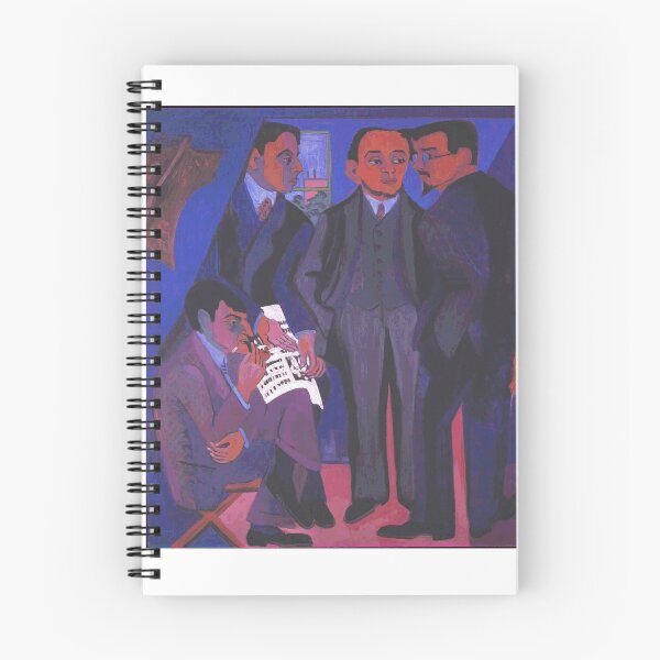 Artikelvorschau, Ernst Ludwig Kirchner Eine Künstlergruppe 1927 entworfen und verkauft von Sky-Art-80s.