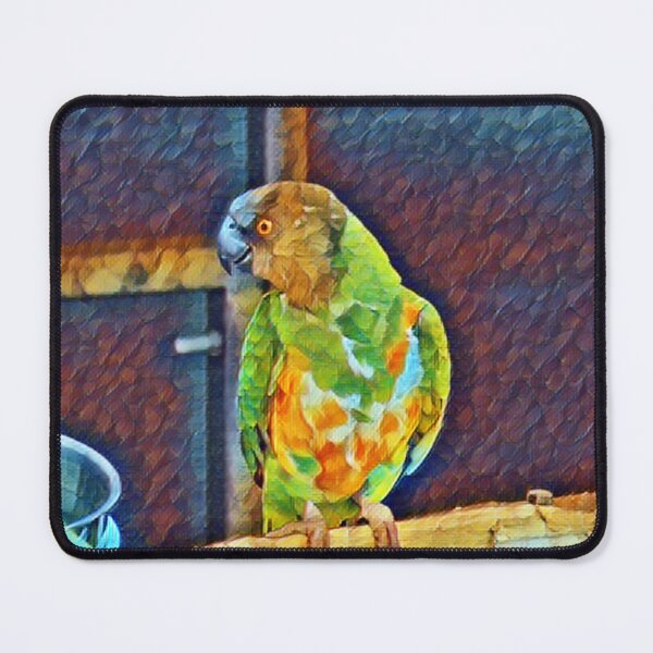 Item preview, Pretty Green Parrot In Slumber designed and sold by Fearless-Fox.