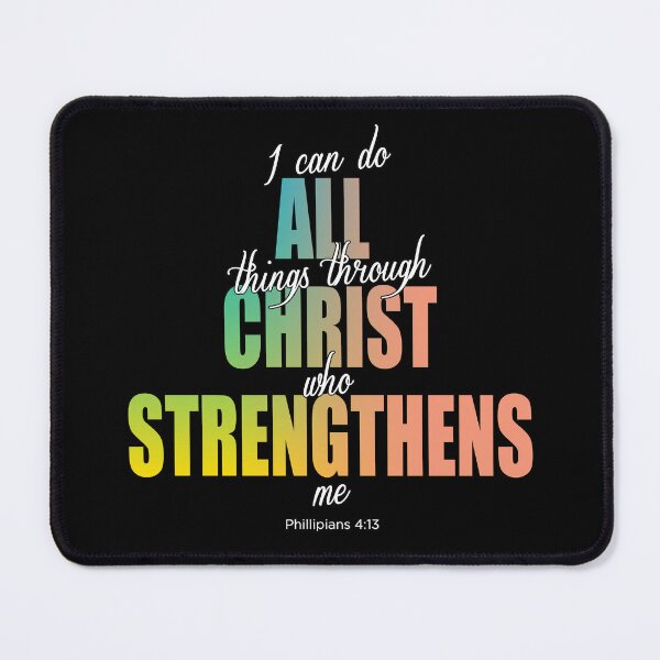 Item preview, I can do all things, Phillipians 4:13 designed and sold by AbideApparel.