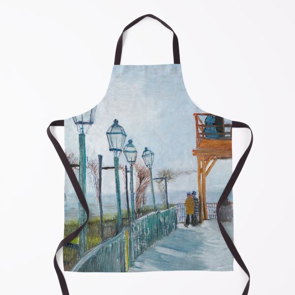 Item preview, Terrace and Observation Deck at the Moulin de Blute-Fin, Montmartre (1887) by Vincent Van Gogh designed and sold by amrmab.