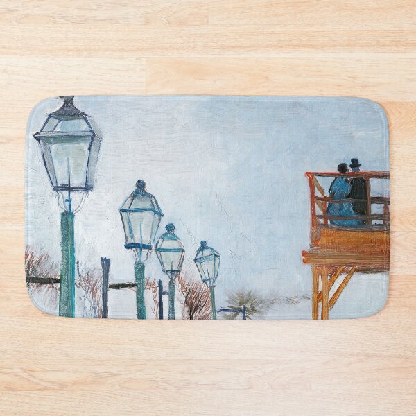 Item preview, Terrace and Observation Deck at the Moulin de Blute-Fin, Montmartre (1887) by Vincent Van Gogh designed and sold by amrmab.