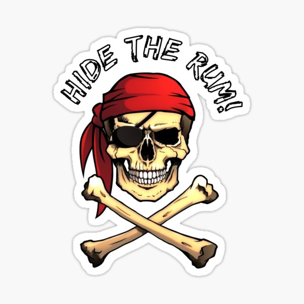 Item preview, Hide the Rum! designed and sold by Scribblehound.