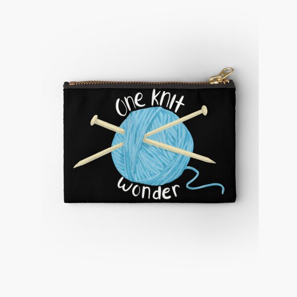 Item preview, One Knit Wonder- white text designed and sold by Danielle Seay.