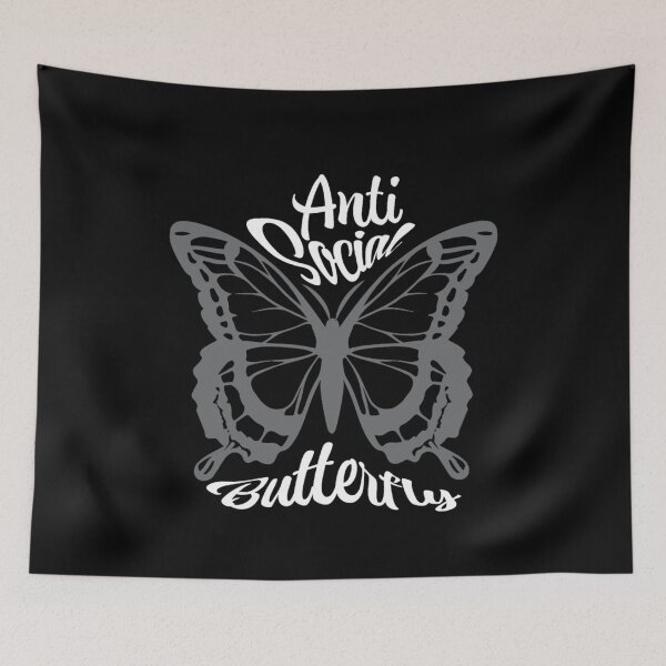 Item preview, Antisocial butterfly designed and sold by pnkpopcorn.